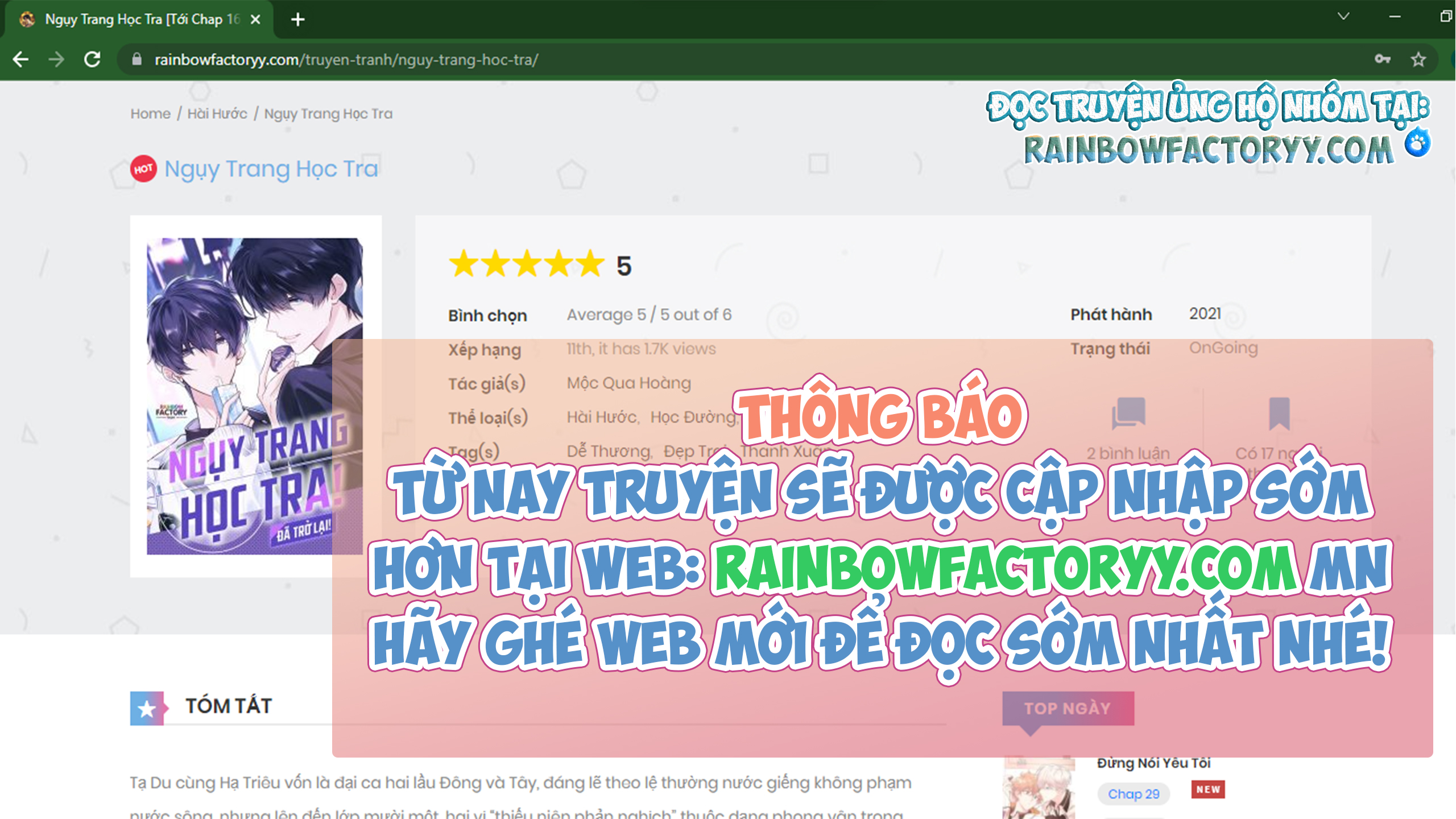 Ngụy Trang Học Tra Chapter 18 - Trang 17