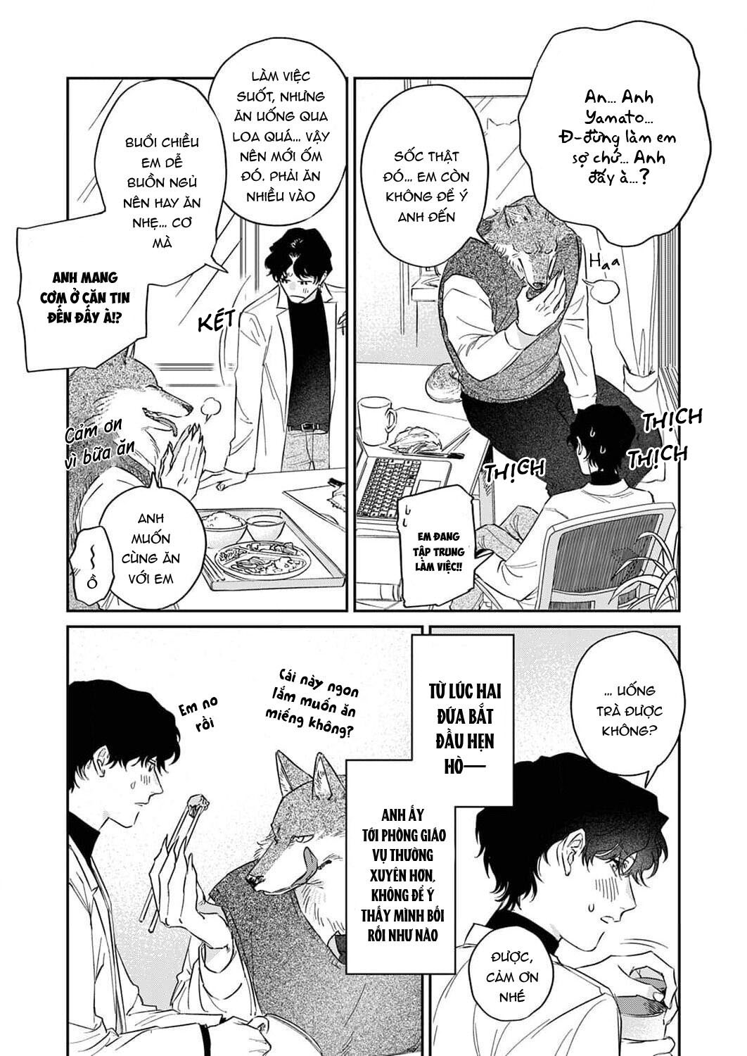 Ookami-sama no Ichizu na Bouai Chapter 4 - Trang 2