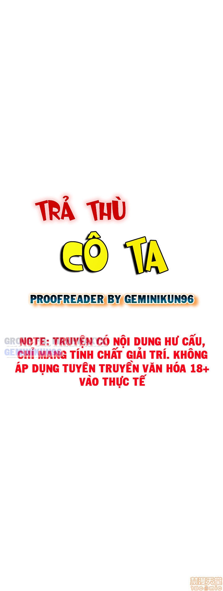 Trả Thù Cô Ta Chapter 39 - Trang 1