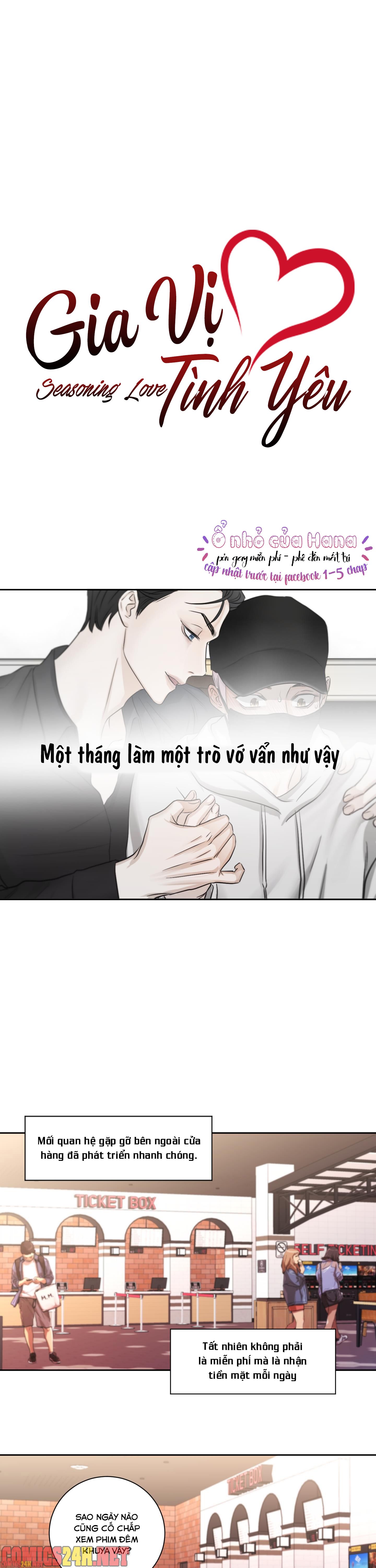 Gia Vị Tình Yêu Chapter 2 - Trang 1