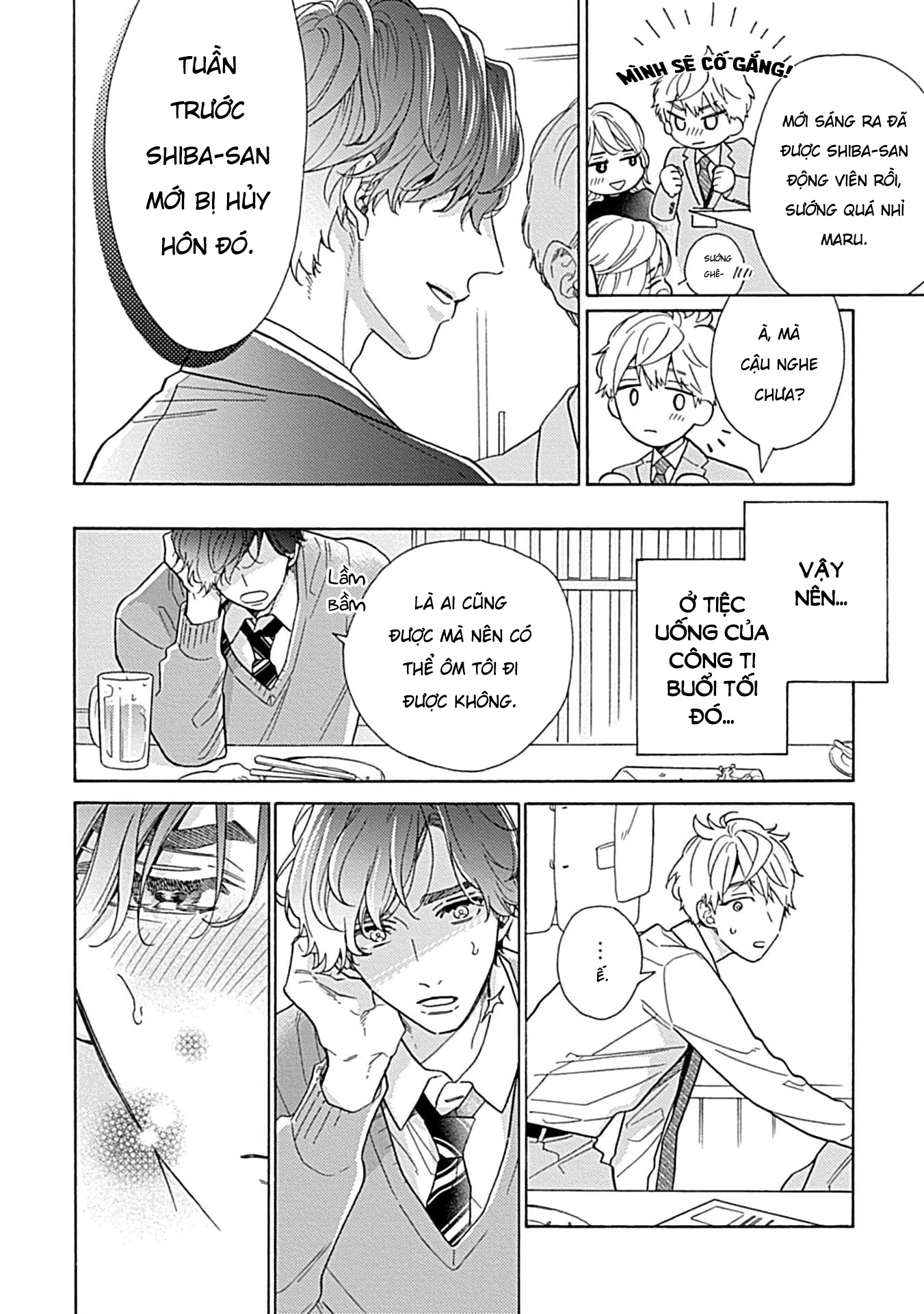 Nơi May Mắn Hoàn Hảo Của Shiba Senpai Chapter 1 - Trang 6