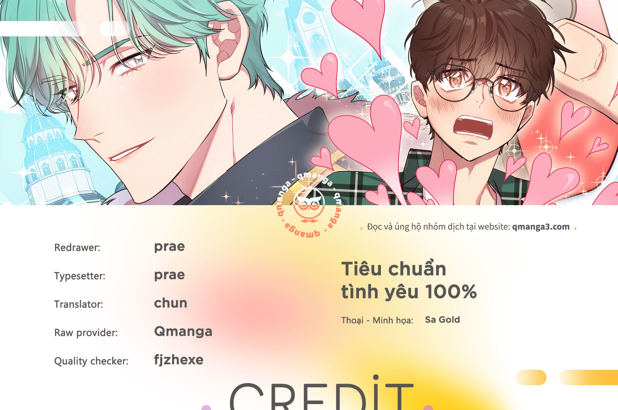 Tiêu Chuẩn Tình Yêu 100% Chapter 1 - Trang 1