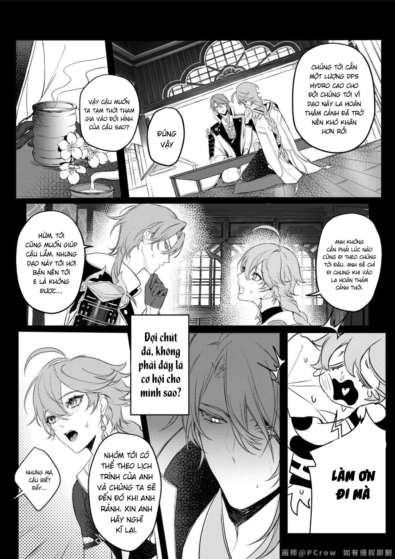 Tổng Hợp Oneshot, Doujinshi 3P Chapter 3 - Trang 6