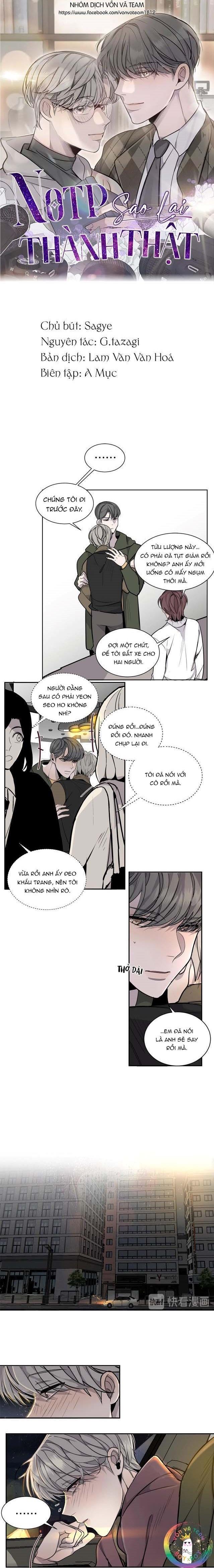 Sao NOTP Lại Thành Thật Rồi? Chapter 7 - Trang 2