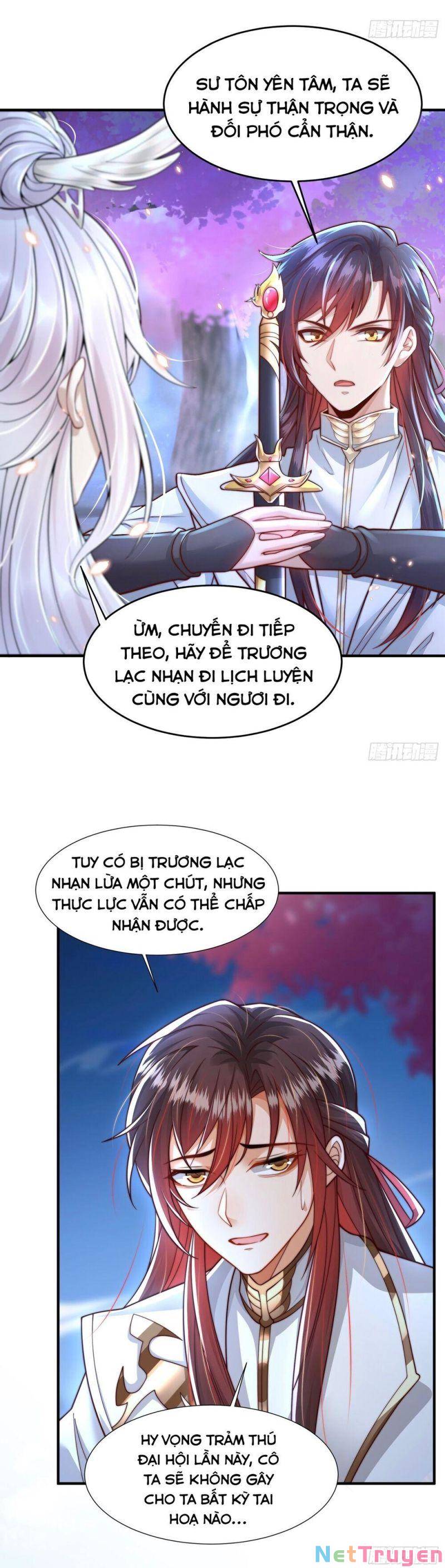 Bắt Đầu Thổ Lộ Với Mỹ Nữ Sư Tôn Chapter 7.5 - Trang 16