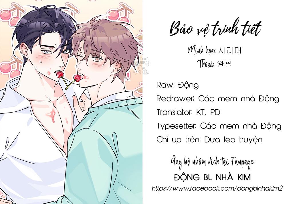 Bảo Vệ Trinh Tiết Chapter 1 - Trang 2